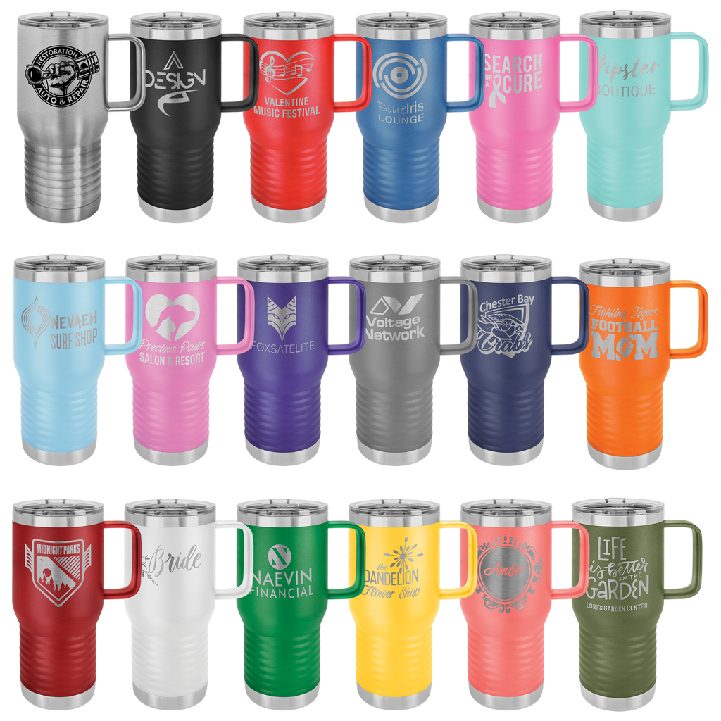 Polar Camel Vacuum Insulated Mug with Slider Lid