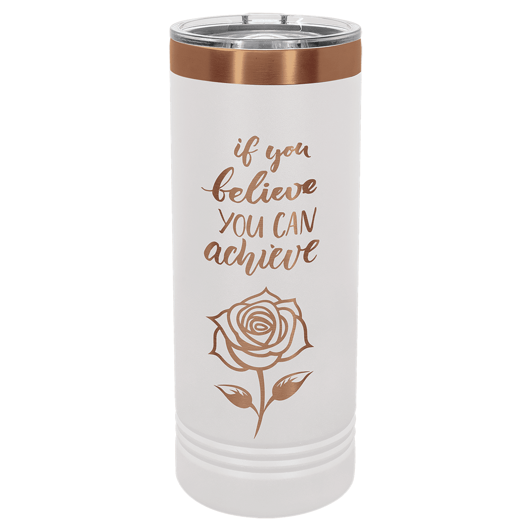 Polar Camel 22 oz. Skinny Tumbler with Slider Lid