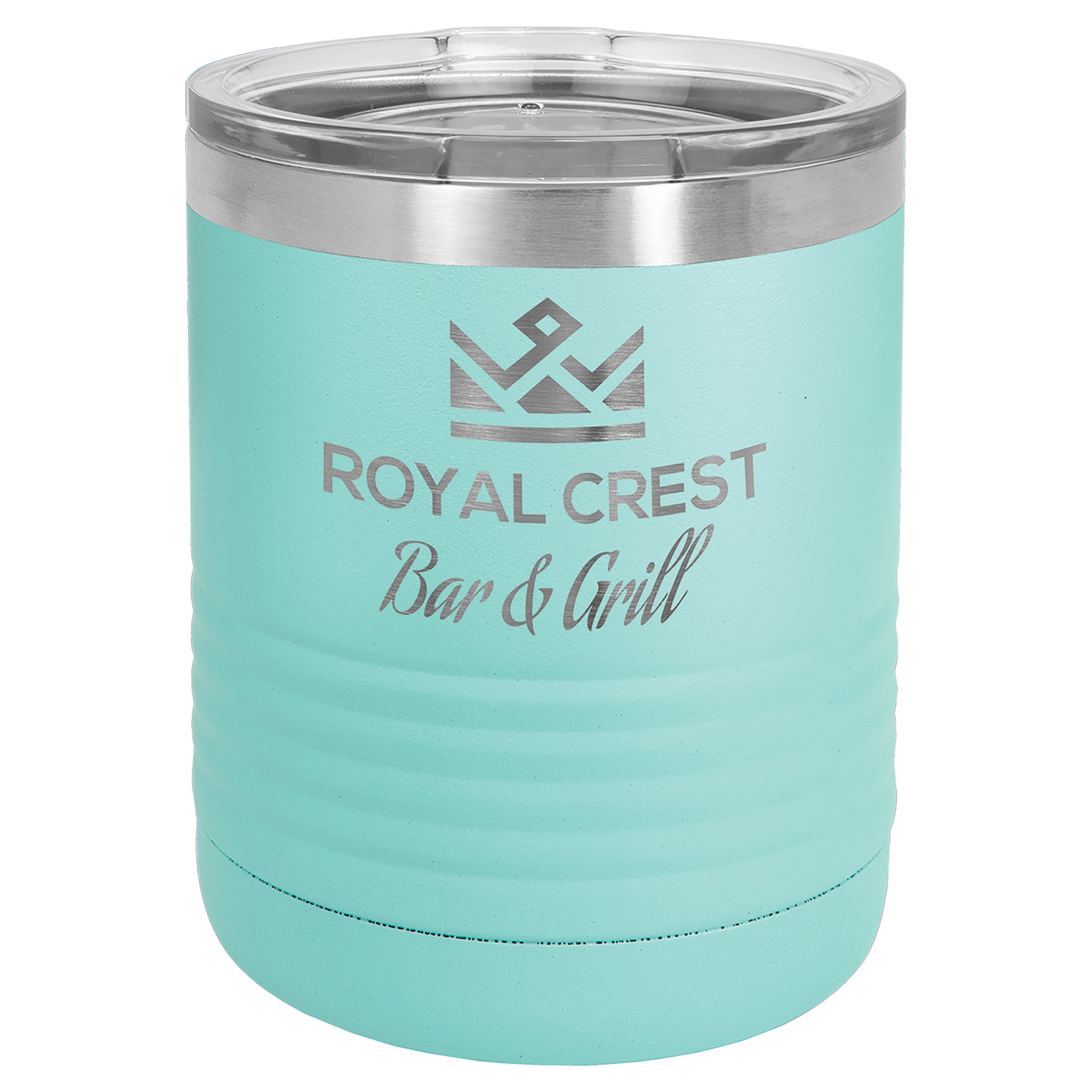 Polar Camel 10 oz. Vacuum Insulated Ringneck Tumbler with Clear Lid