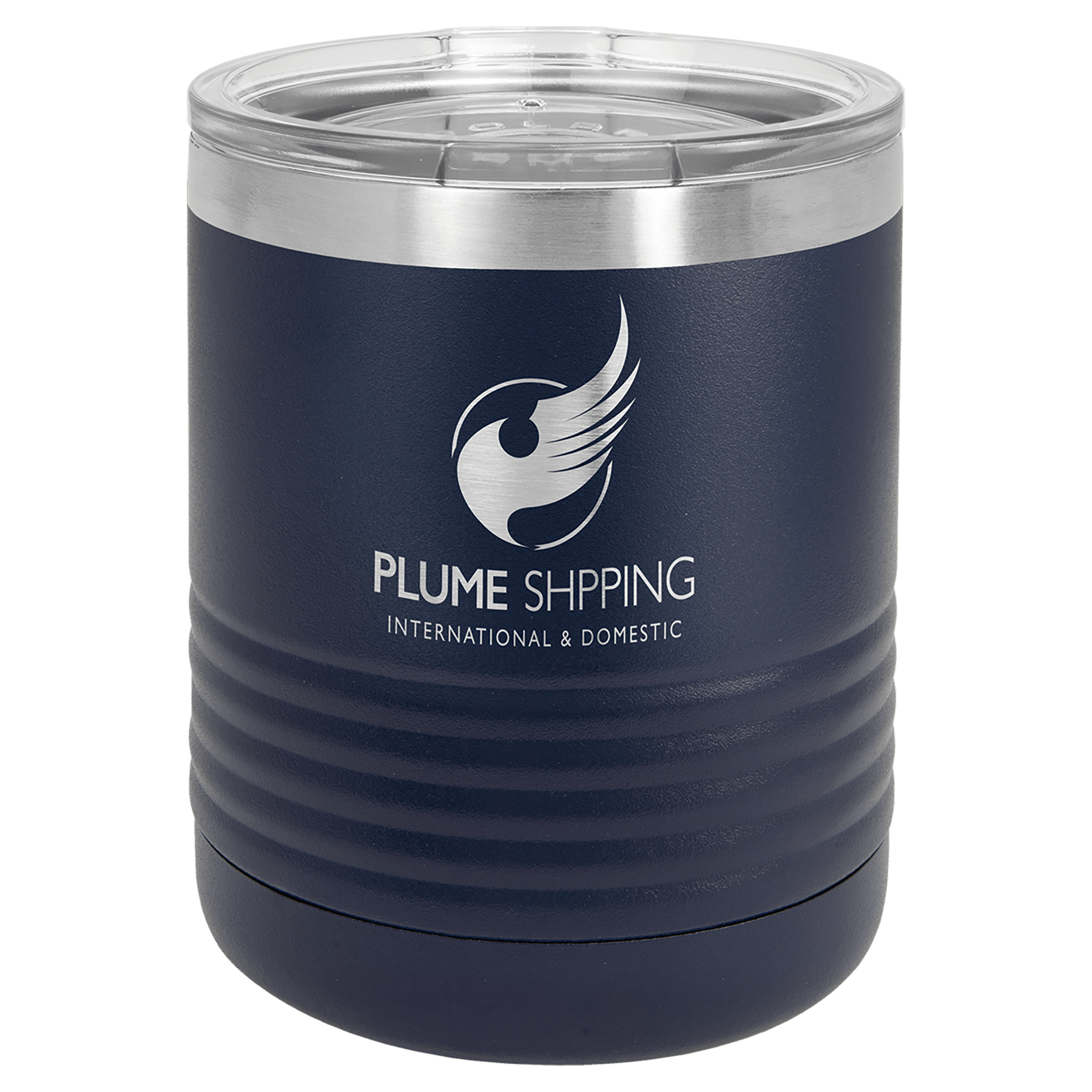 Polar Camel 10 oz. Vacuum Insulated Ringneck Tumbler with Clear Lid