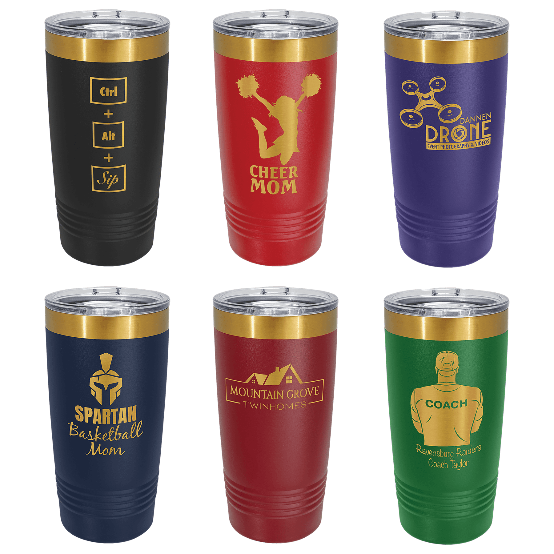 20 oz. Polar Camel Insulated Ringneck Tumbler with Slider Lid