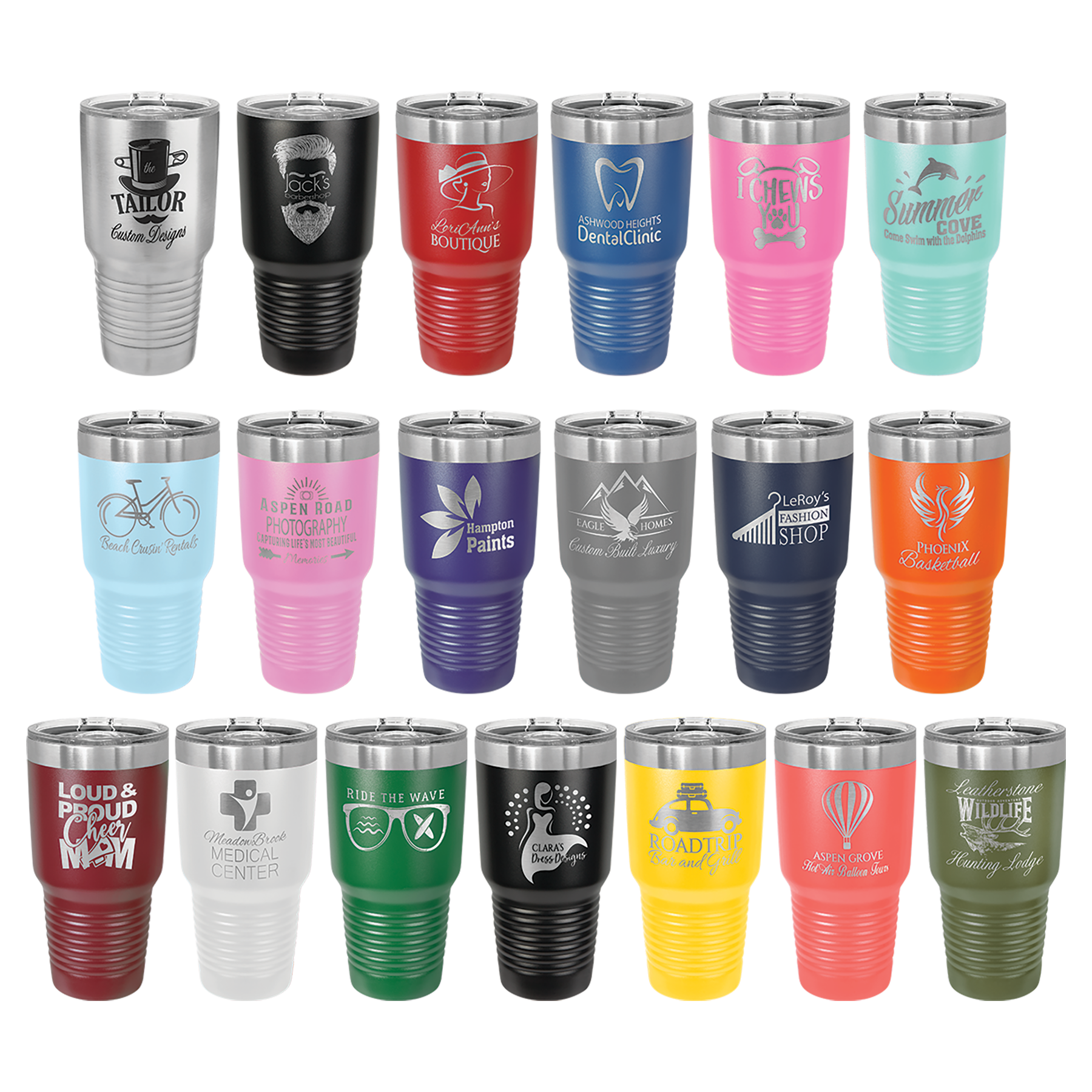 Polar Camel 30 oz. Ringneck Tumbler with Silder Lid