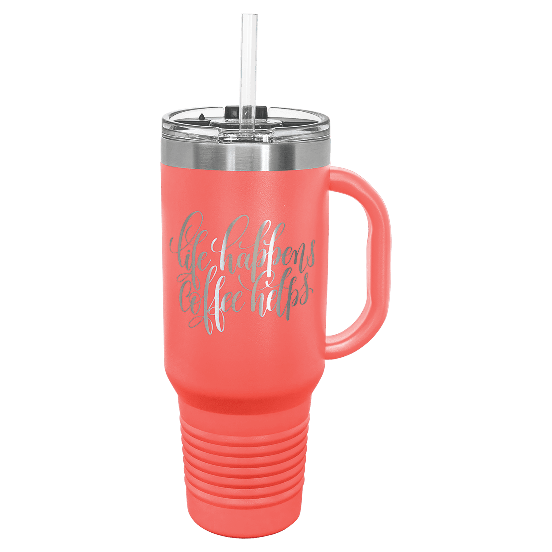 Polar Camel Insulated Travel Mug Straw Included