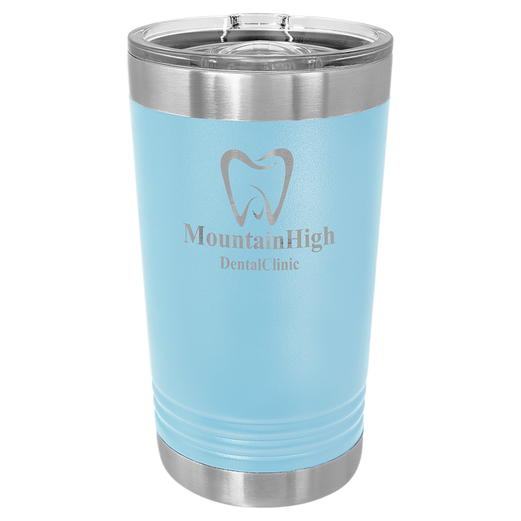 Polar Camel Stainless Steel 16 oz. Pint with Slider Lid