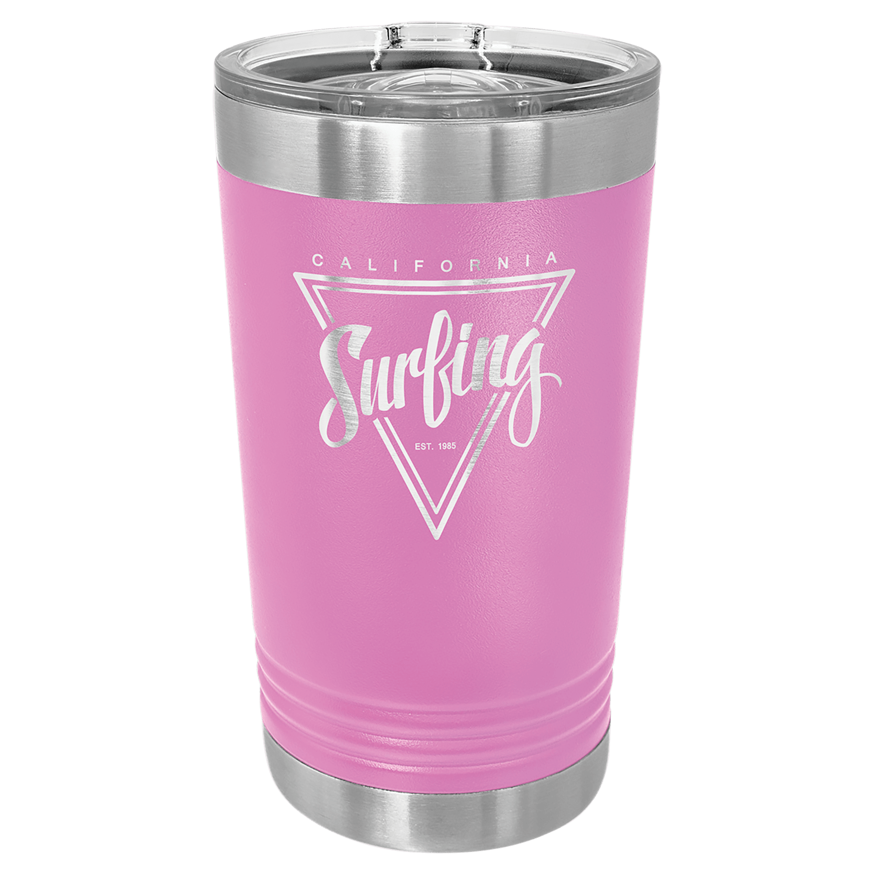 Polar Camel Stainless Steel 16 oz. Pint with Slider Lid