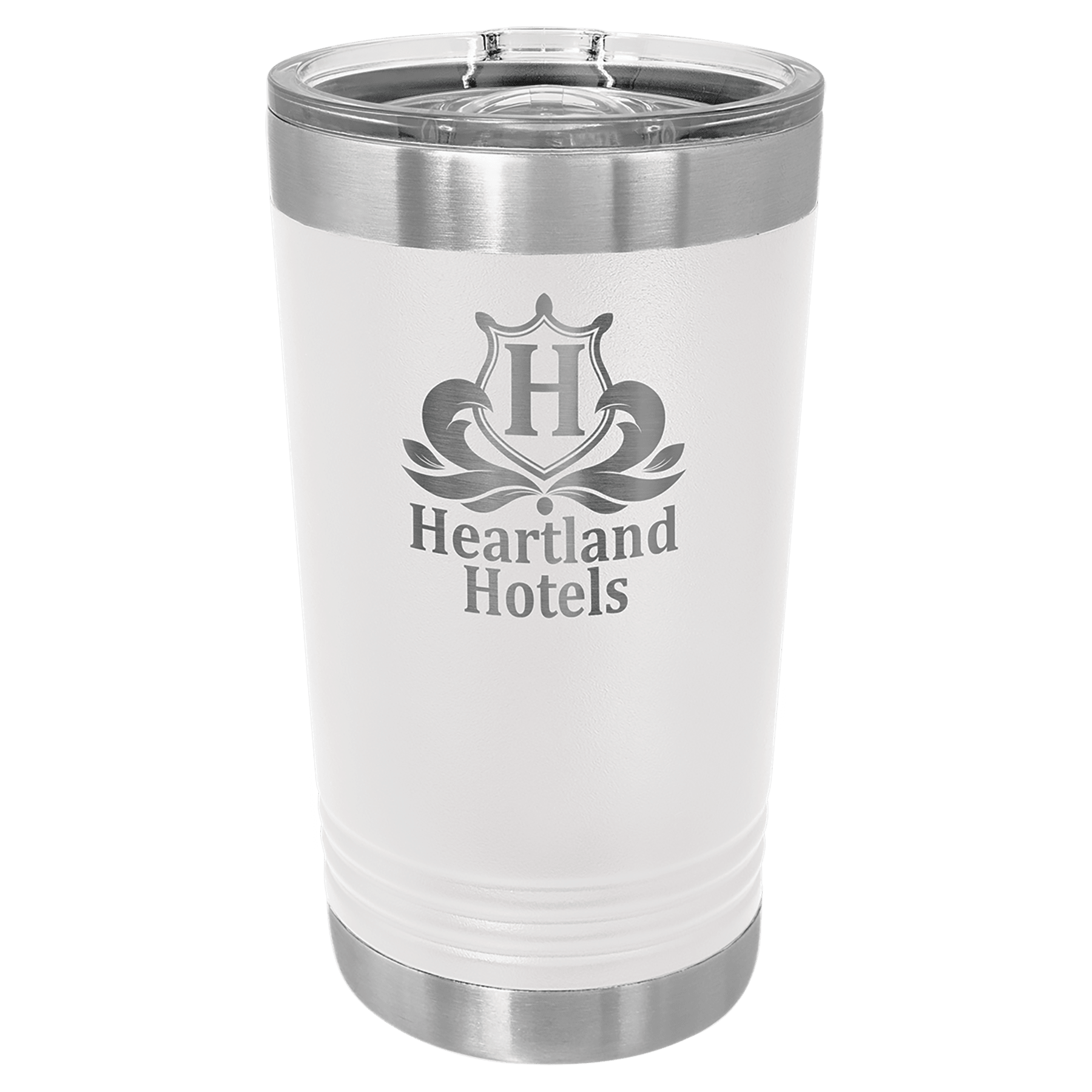 Polar Camel Stainless Steel 16 oz. Pint with Slider Lid