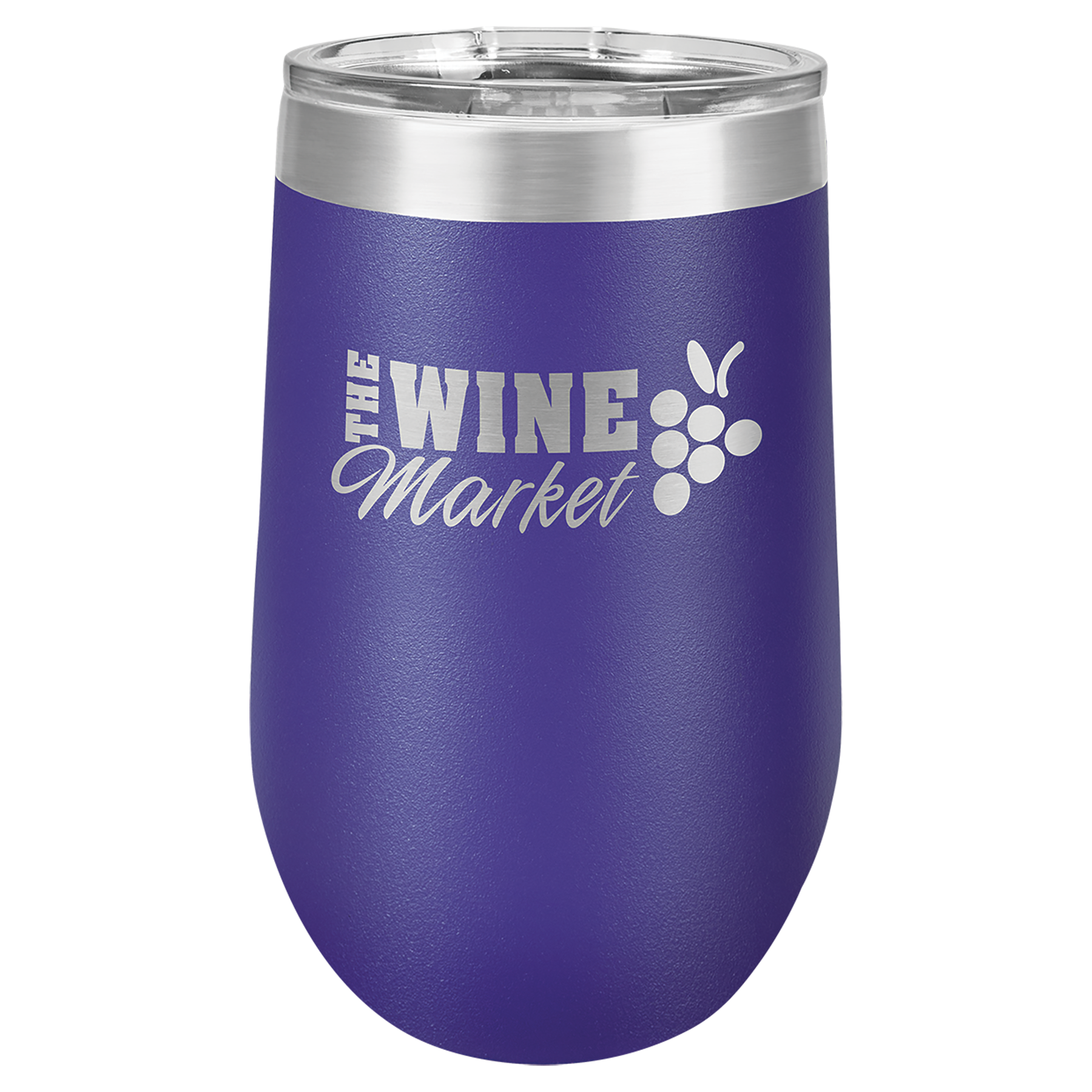 Polar Camel Vacuum Insulated Stemless Wine Tumbler with Lid