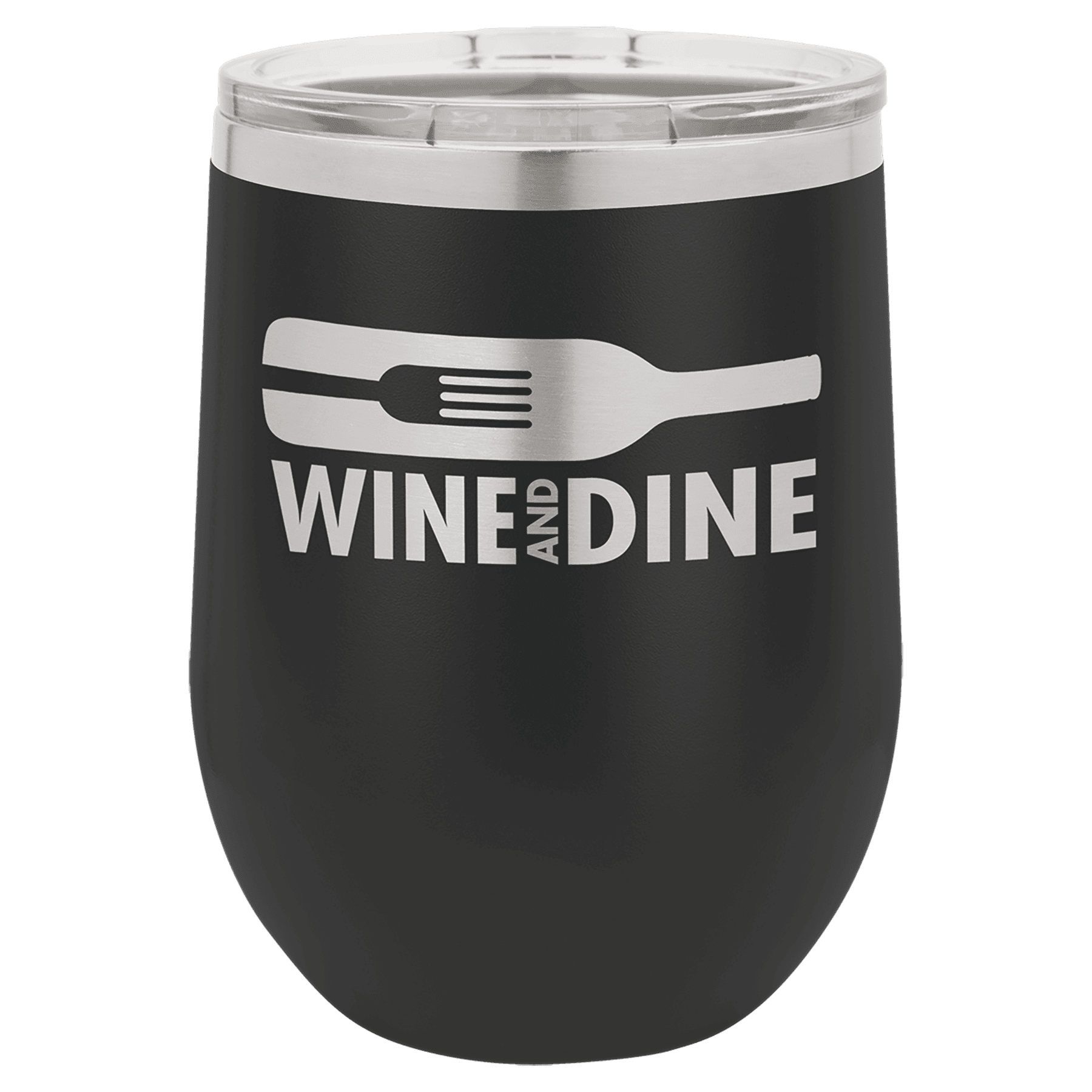 Polar Camel Vacuum Insulated Stemless Wine Tumbler with Lid