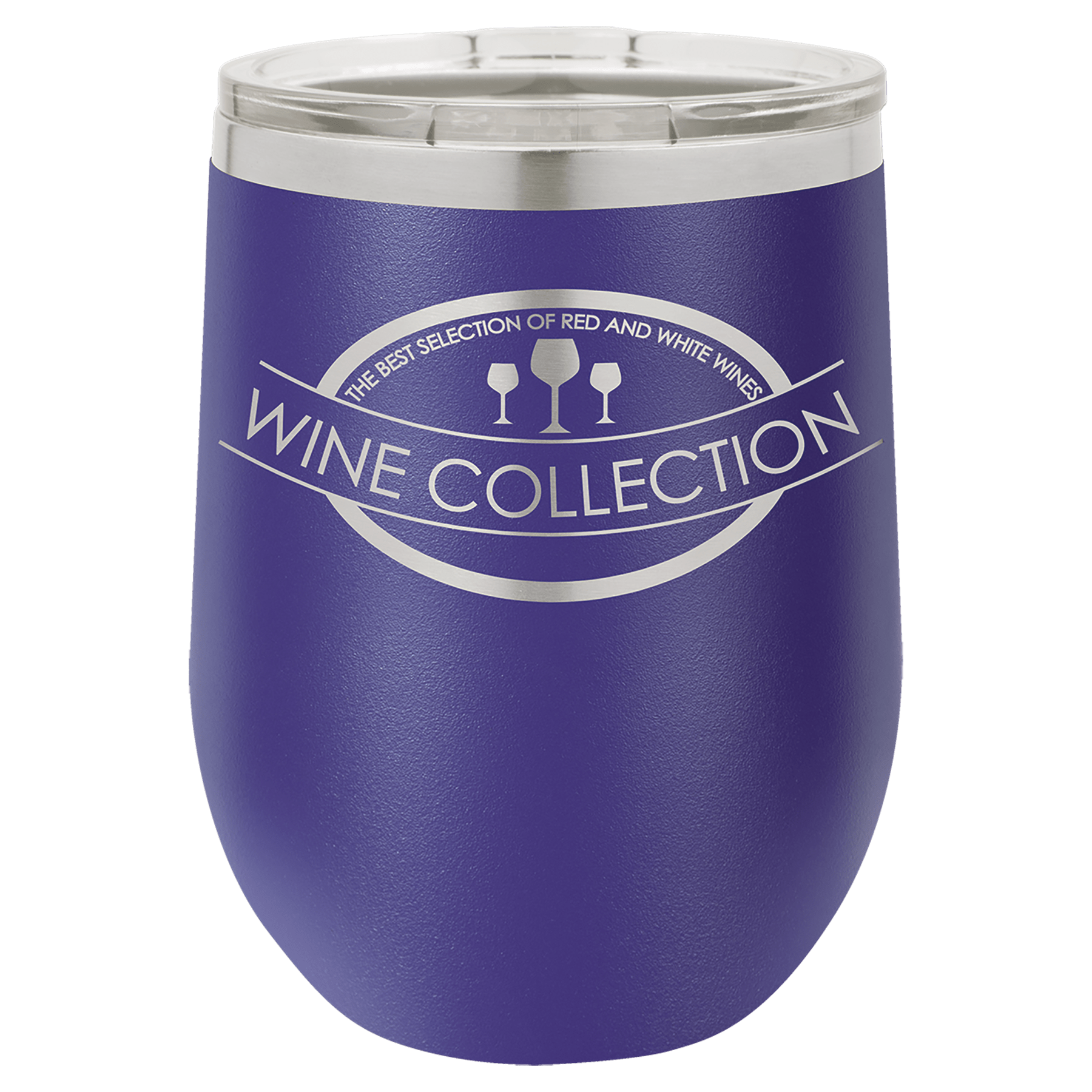 Polar Camel Vacuum Insulated Stemless Wine Tumbler with Lid