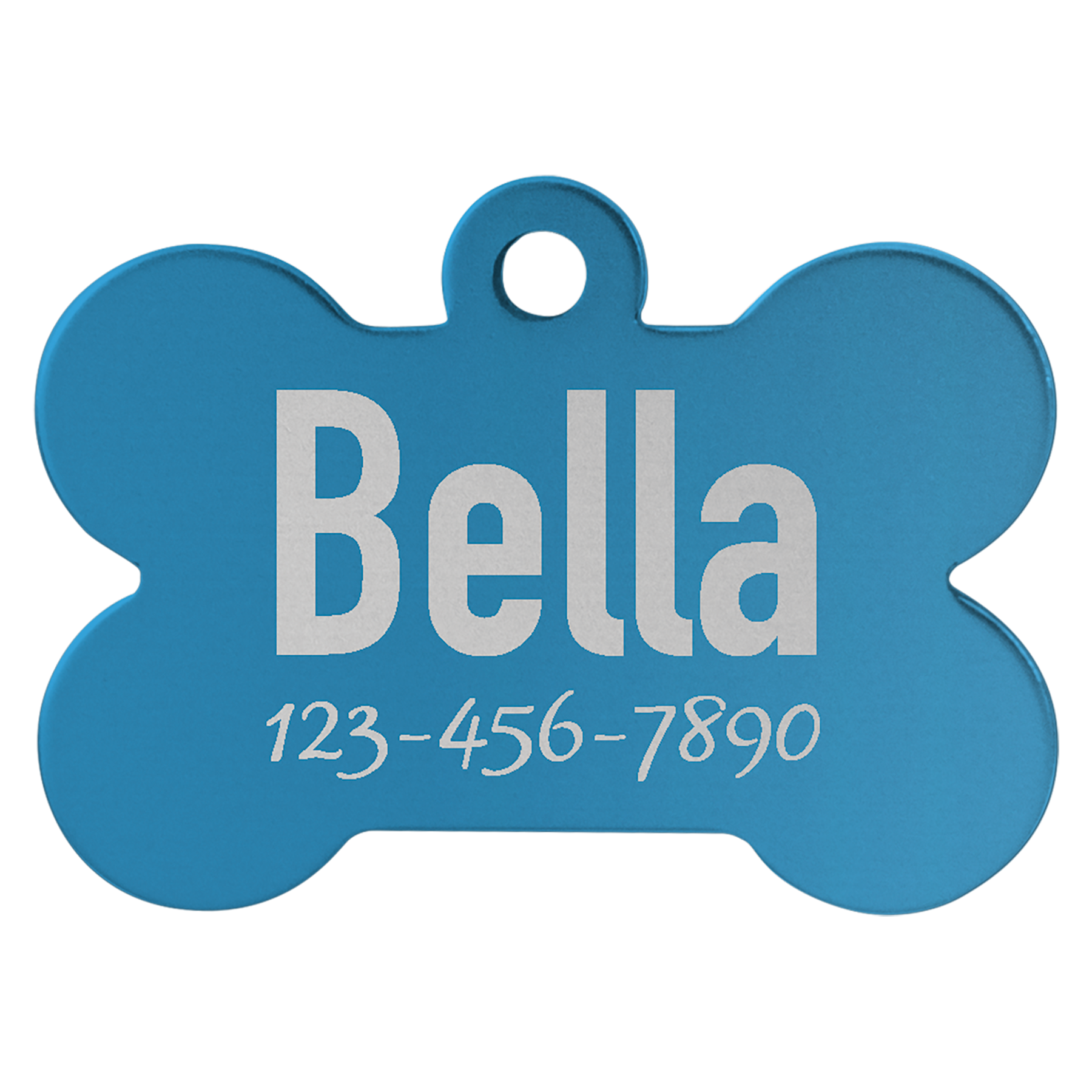 Laserable Anodized Aluminum Pet Tag