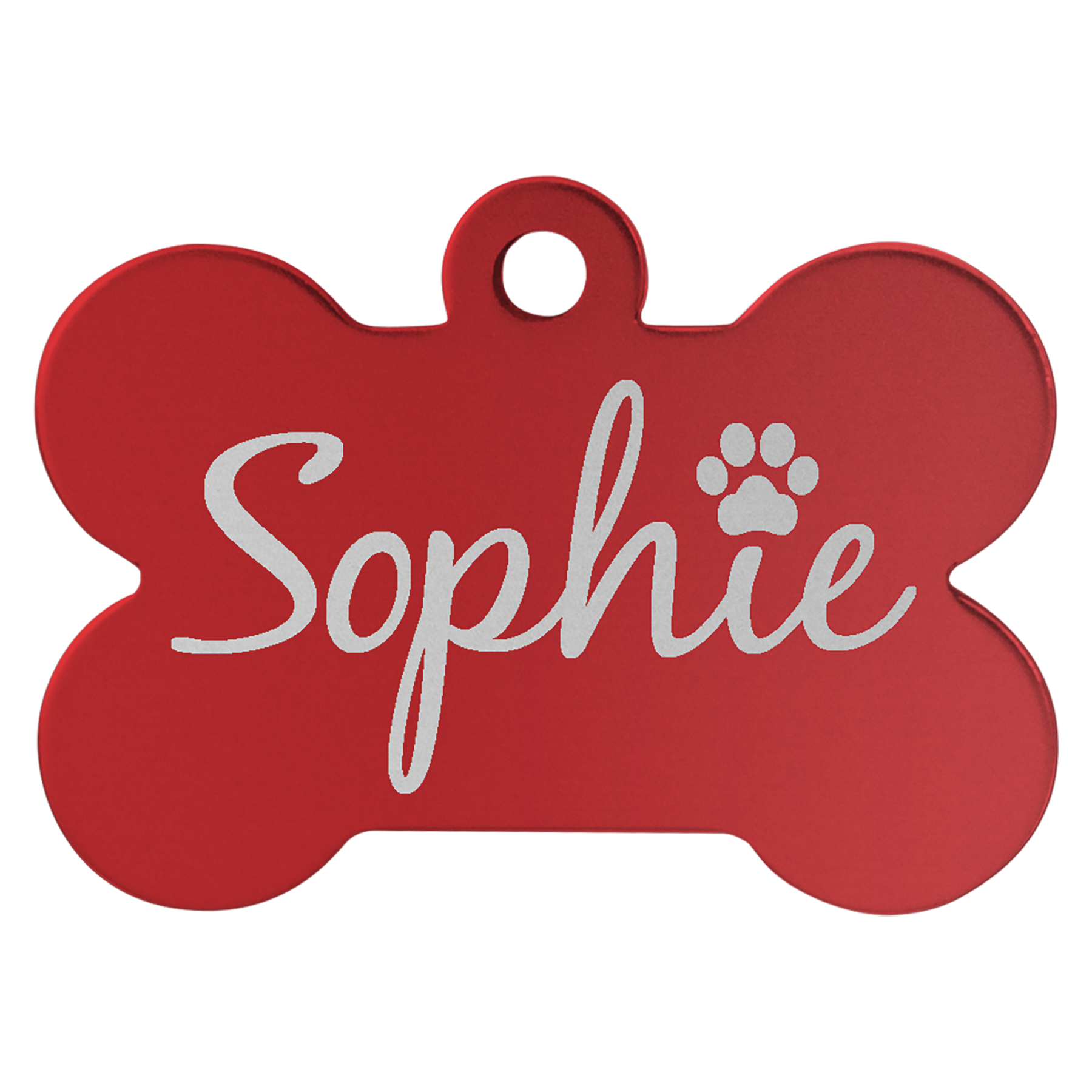Laserable Anodized Aluminum Pet Tag