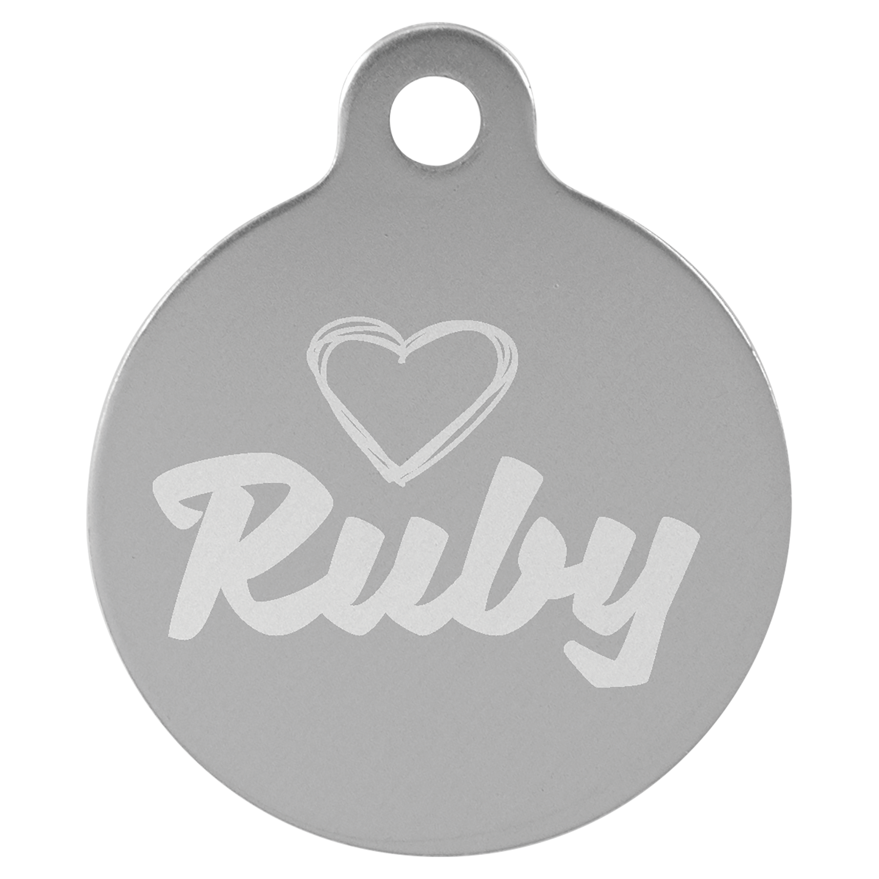Laserable Anodized Aluminum Pet Tag