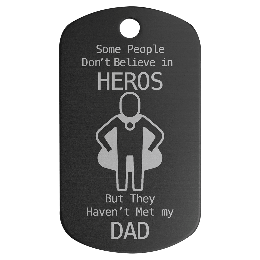 1" x 2" Aluminum  G.I. Tag
