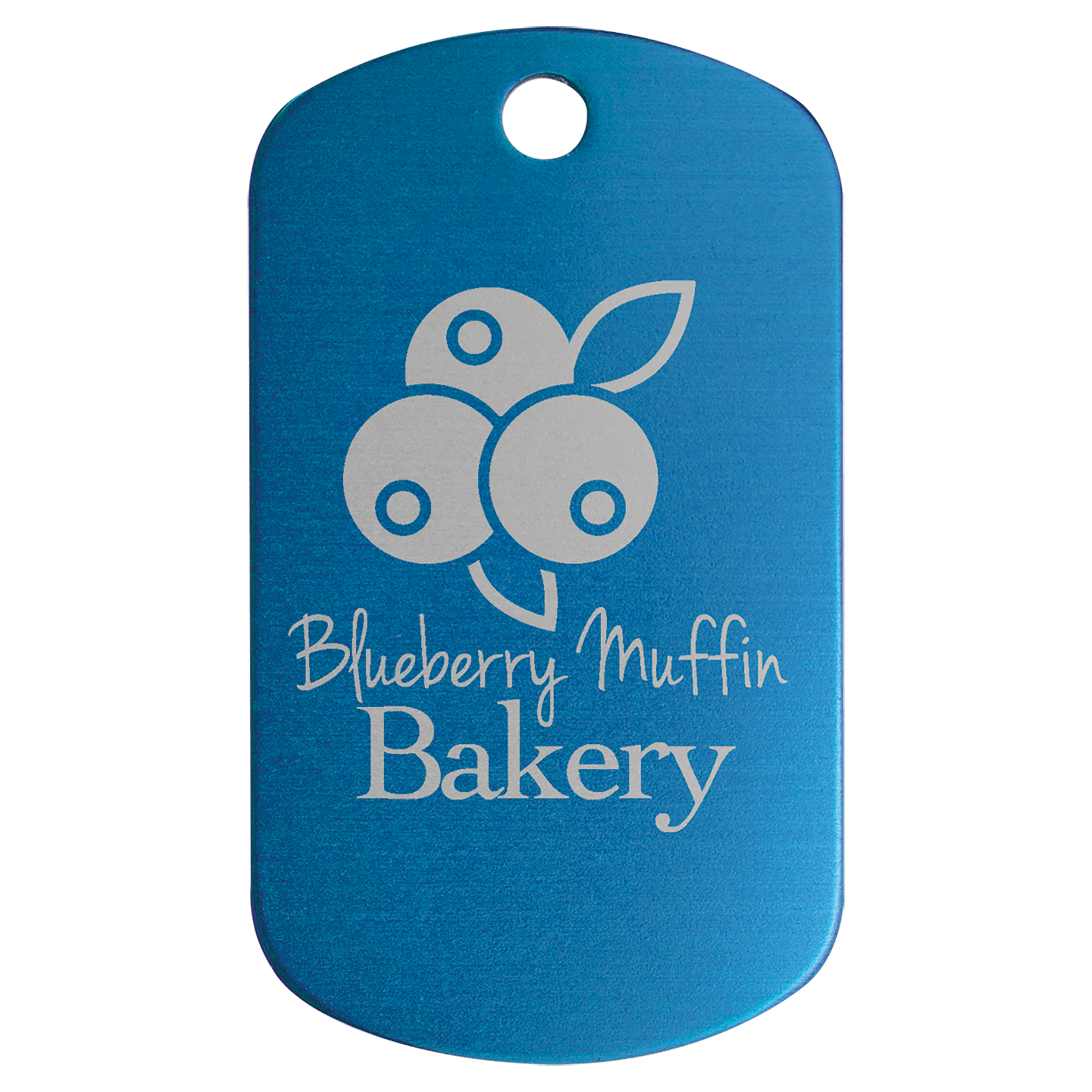 1" x 2" Aluminum  G.I. Tag